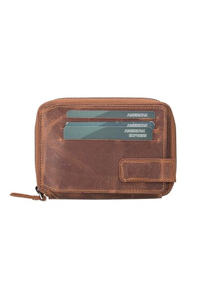 PLM Lugano Leather Men's Wallet G2 Brown