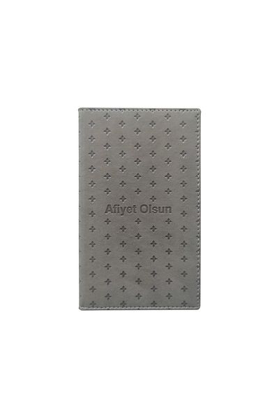 ankara menü (1 Piece) Leather Account Pad Box, Printed, Change, Single Pocket for Ticket, Color Options