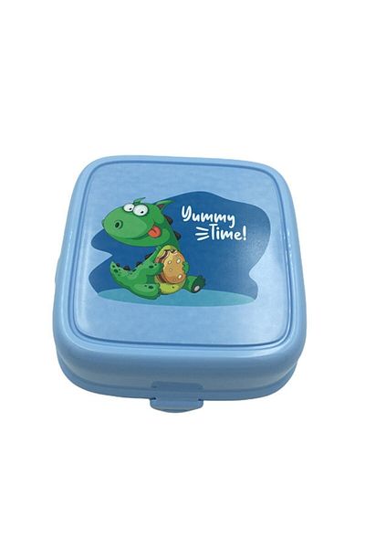 Gondol Blue Lockable 3 Compartment Lunch Box Children's Breakfast Student School Picnic Meal Bag