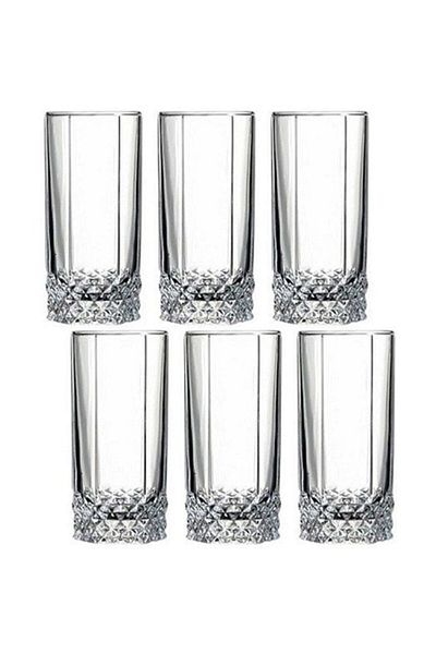 Paşabahçe 6-Piece Valse Water Soft Drink Cup - 440 Cc Fma03280