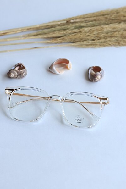 LOOKUP نظارات واقية من الضوء الأزرق للجنسين، نظارات شاشة بلوك زرقاء، إطار شفا...