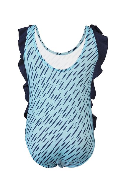 TESMAY Girl's Swimsuit Frilly New Season Polyamide Slim Fit Thin Lined Water Repellent