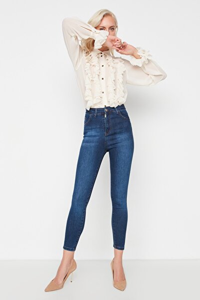 Trendyol Collection Jeans - Navy blue - Skinny