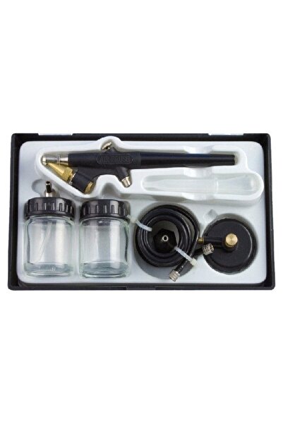 Luft Ab138 Air Brush Hassas Boya Tabancası Seti 5 Parça