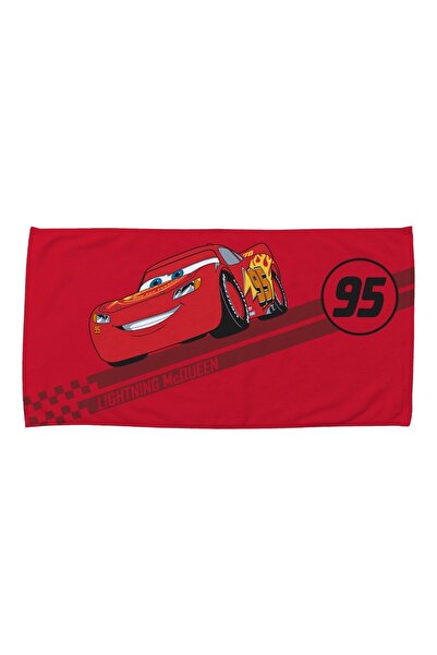 Lisanslı Zorluteks Disney Cars Mcqueen Plaj Havlusu