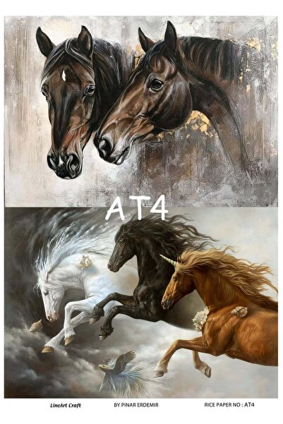 LİNEART Lineart Pirinç Dekopaj Kağıdı No:AT4- 29x42cm