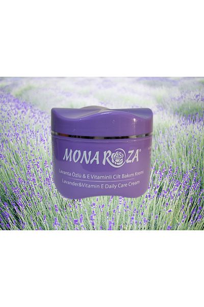 MonaRoza ISPARTA Lavender Cream - Vitamin E, 250 ML