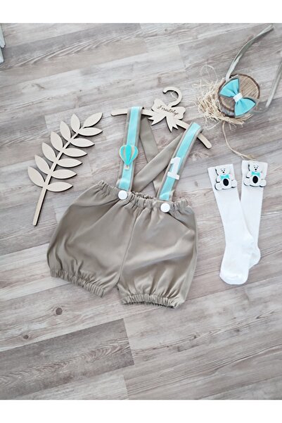 Feriatolye Flying Balloon and Teddy Bear Concept 1 Year Old Cake Blast Costume