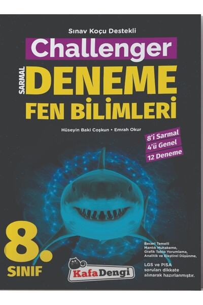 Kafa Dengi Yayınları Kafa Dengi 8.sınıf Lgs Challenger Fen Bilimleri Sarmal Deneme