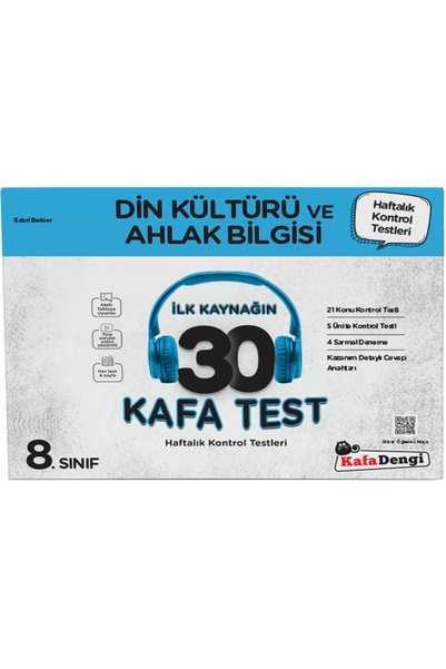 Kafa Dengi Yayınları Yayınları 8. Sınıf Din Kültürü Ve Ahlak Bilgisi Ilk Kayn...