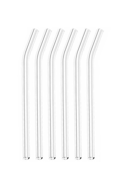 Amentes Şeffaf 6'lı Cam Eğimli Pipet