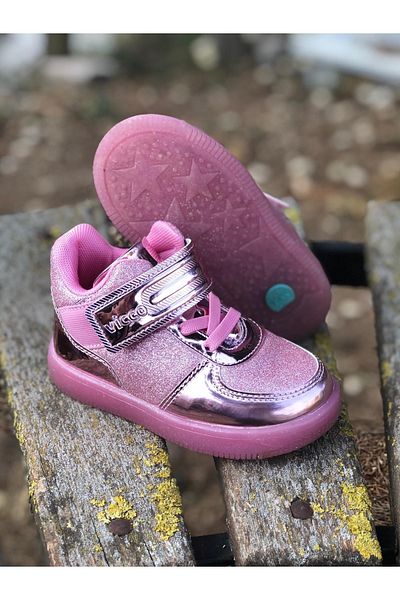 Vicco Pink - Mimi Lighted Sports Sneaker Boots