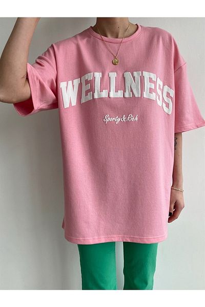 Machetta Μπλουζάκι Υπερμεγέθης Wellness Sporty & Rich Printed Oversize