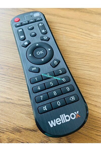 ATAELEKTRONİK Orijinal Wellbox H3 H6 Andrid Tv Box Uyumlu Kumanda Android Tvb...