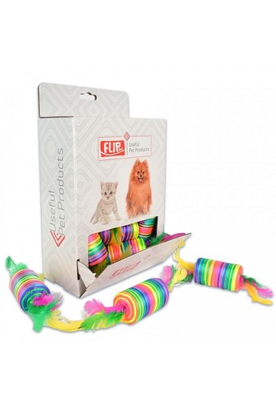 Flip Pıwo-016- Furry Cylinder Cat Toy