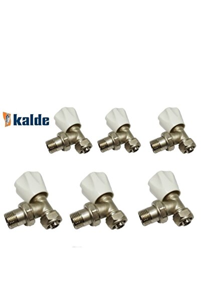 KALDE Pex Köşe Radyator Petek Vanasi 5 Adet