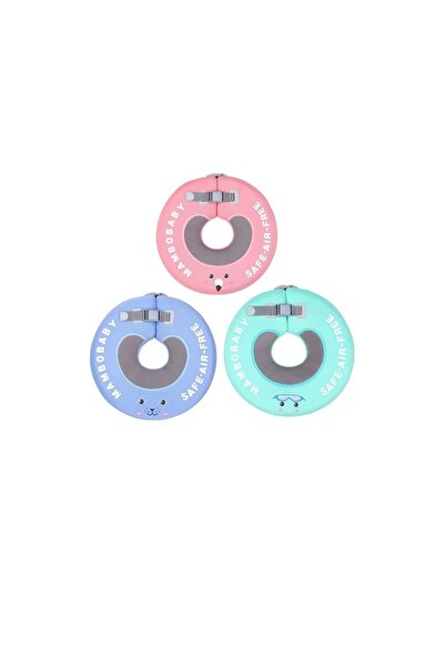 Schulzz حلقة رقبة للسباحة للأطفال من مامبوبيبي مع حزام أمان - أخضر