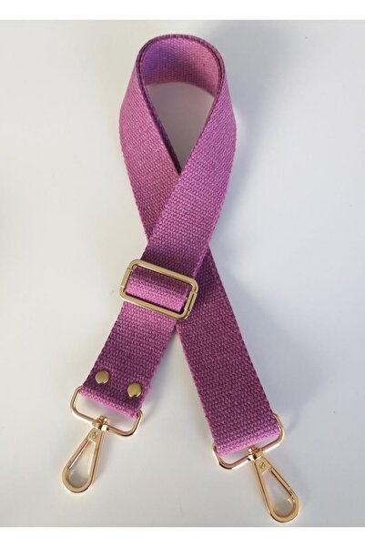 angel çanta aksesuar Coloană Bumbac 120x4 Cm Metal Auriu Deschis Mov