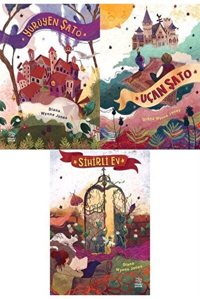 İthaki Yayınları Diana Wynne Jones Üçlü Kitap Set (Poster Hediyeli)