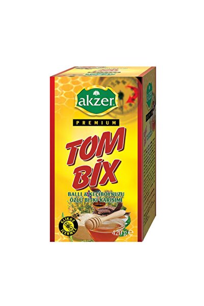 Akzer Premium Tombix Macun - Ballı Ve Keçi Boynuzu Özlü Bitki Karışımı Macun 420 Gr