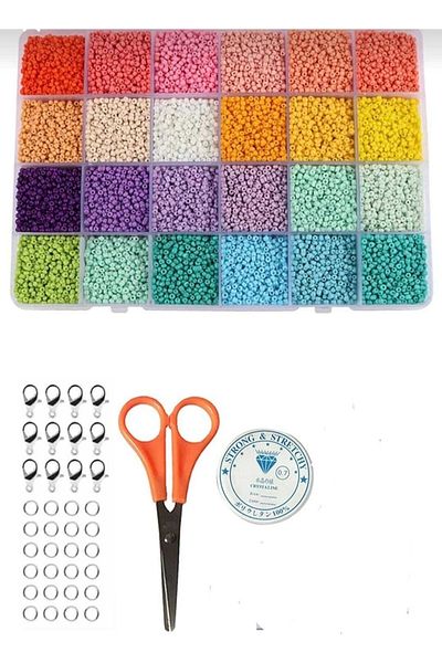 yiğit aksesuar New Creation Κιτ κατασκευής κοσμημάτων Giant Sand Beads Νέα αρχικά κιτ