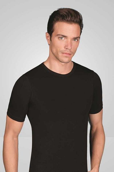 Berrak 1024 Men's Lycra Single Jersey Short Sleeve Crew Neck