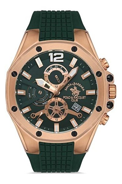 Santa Barbara Polo & Racquet Club Sb.1.10333-5 Men's Wristwatch