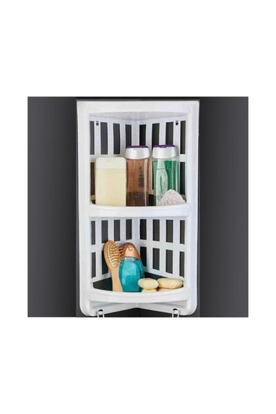 Genel Markalar Kristal Üçlü Banyo Seti + Banyo Köşeliği