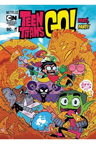 Ayrıntı Yayınları Teen Titans Go Parti Parti 1.kitap