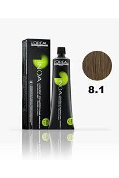 İNOA Koçak Kozmetik 8.1 Numara Açık Kumral Küllü Saç Boyası 60 Ml (oksidansız)