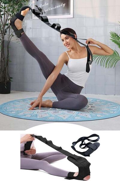 Leiste اليوغا ليندا القدم الساق Jimlastk حزام بيلاتيس اللياقة البدنية القلب ا...