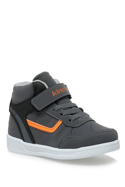 Kinetix Hornet J Pu Hi 2pr Dark Gray Boy High Sneaker
