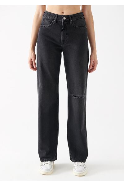 Mavi California Smoke Grey Ripped Icon Street Jean Kalhoty 1010125-82311