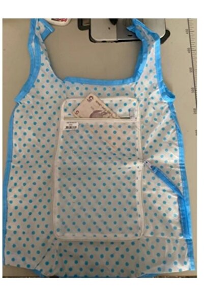 Özpak Katlanabilir Para Cüzdanlı Alışveriş Pazar Çantası