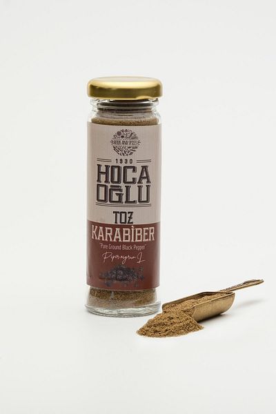 Hocaoğlu 1930 Black Pepper (powder) - 50gr