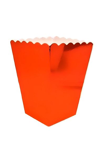 DÜVENCİ TİCARET 8-Piece Metallic Red Corn Box