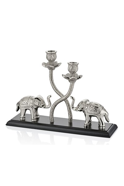 Desi Concept Net 2li Filli Şamdan 35,5x10x24,75 Cm