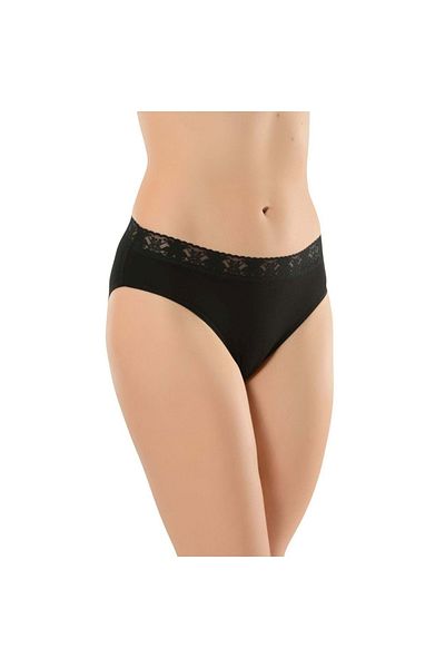 Belinay 04 Chiloți de bikini din dantelă modală pentru femei, pachet de 6