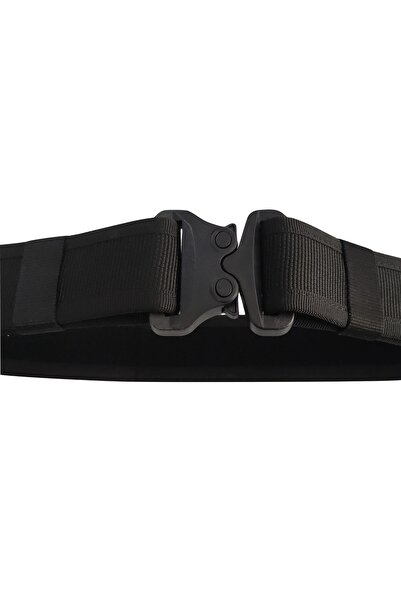 aksoy tactical Kobra Tokalı Taktik Kemer Siyah Polis Palaskası