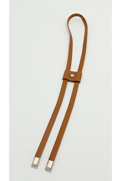 angel çanta aksesuar Tan jednoslojni Prirodna koža vezica srebrna metalik