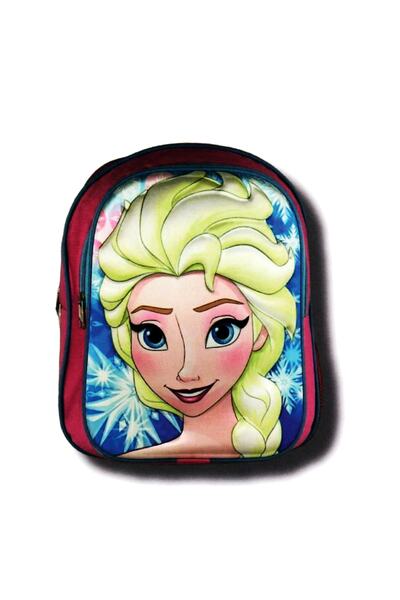 Hakan Çanta Orijinal Yeni Sezon Frozen Elsa Kabartmalı Okul Çantası