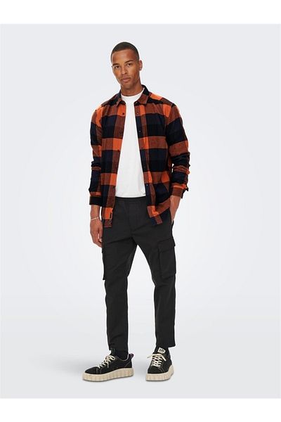 Only & Sons Onsgudmund Ls 3t Check Noos Shirt