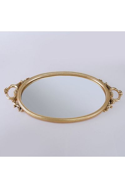 Selim Tray Ahsen Mirrored Gold
