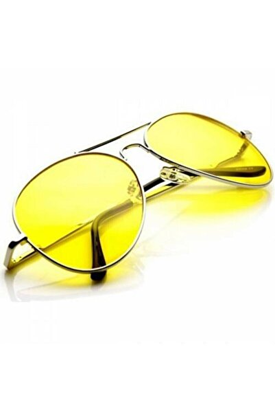 YFHOME Metal Çerçeveli Anti Far Sis Gece Görüş Gözlüğü Işık Kırılma Yansıma Ö...