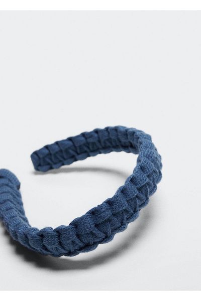 MANGO Kids Banda de păr cu model tricotat