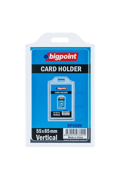 Bigpoint 55x85mm Vertical Card Bag - Pack of 10