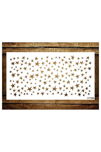 STENCİLTASARIM Cakes Stencil St386 Pasta, Kurabiye, Kek Süsleme Şablonları