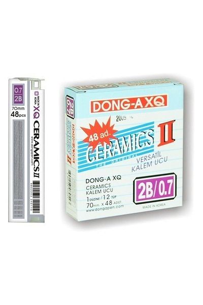 Dong-A Ceramics 0.7mm 2b Min Versatil Pen Nib 12 Pieces Tube