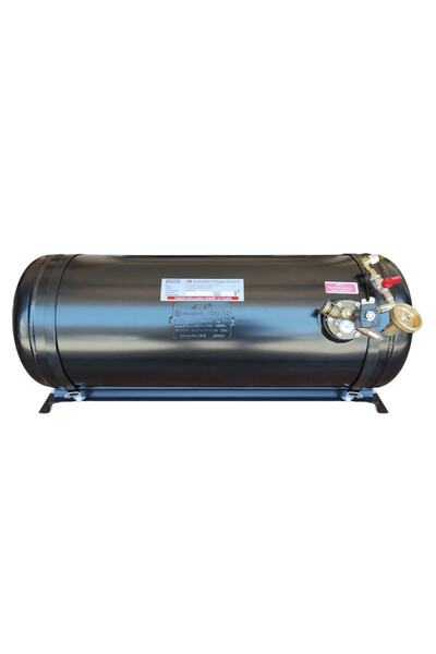 7A MÜHENDİSLİK Karavan Lpg Tankı Yatay 60 Litre Tak Kullan Hazır Set