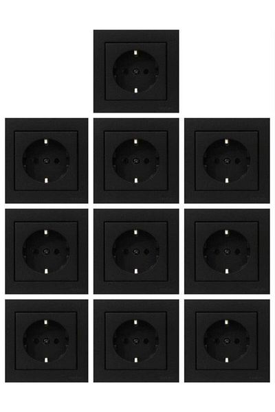 OVİVO Grano Grounded Socket 10 Pieces Frame